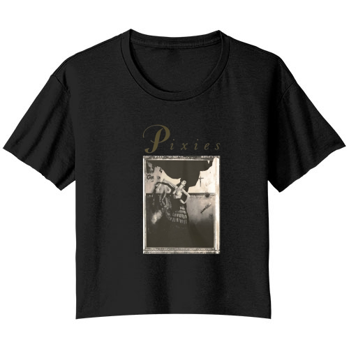 The Pixies Surfer Rosa Bella Ladies Flowy Crop T-shirt