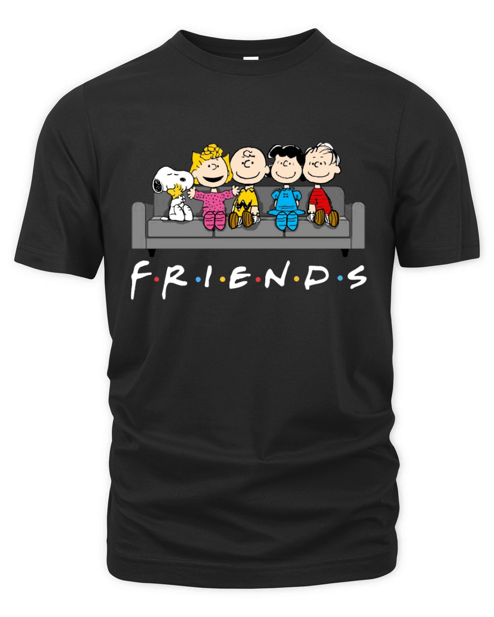 Peanuts Snoopy Friends Organic Unisex T-shirt