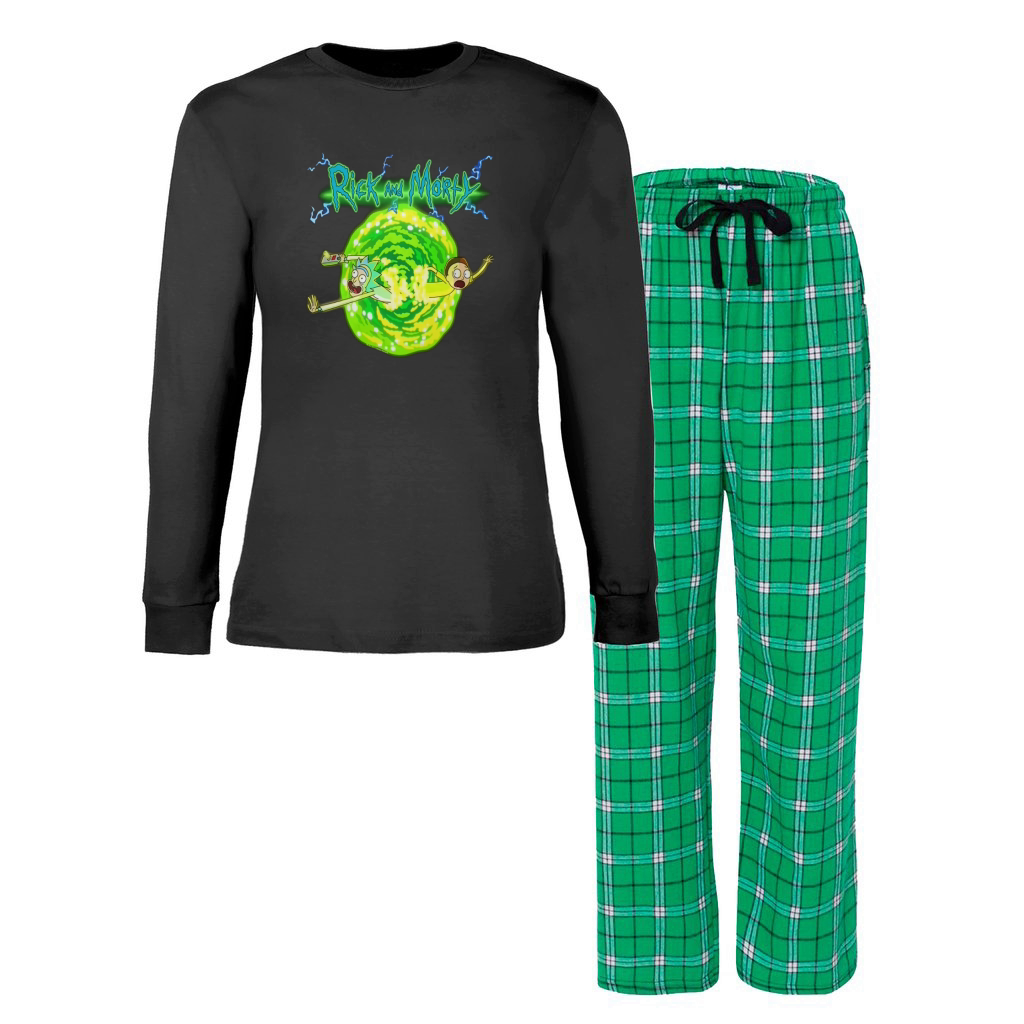 Rick and 2025 morty christmas pajamas