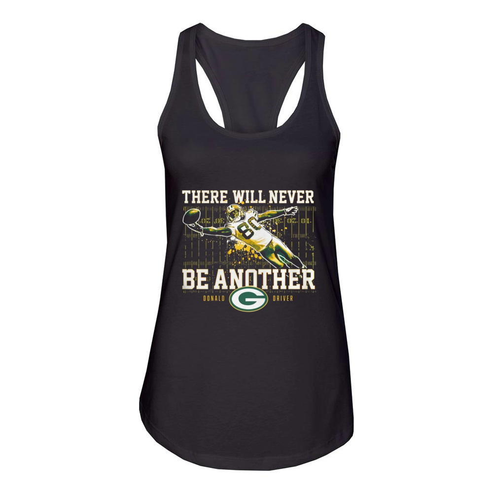 Donald Driver There Will Never Be Another Women's Racerback Tank - Designed  by Tony
