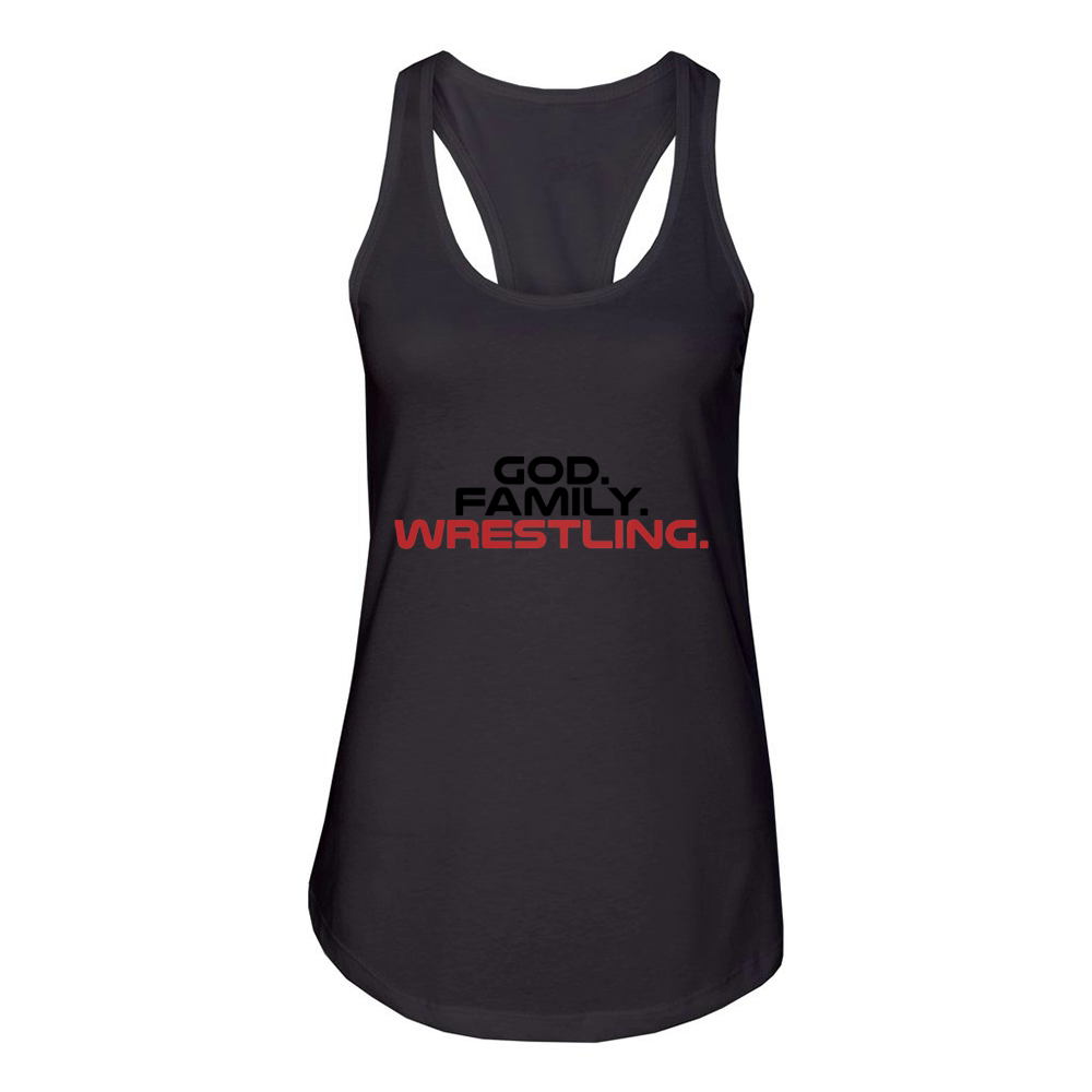 God Family Wrestling t-shirt - Men's T-Shirt Women's Racerback Tank