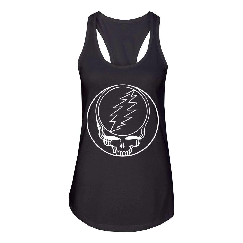 Grateful Dead Line Art Women's Racerback Tank