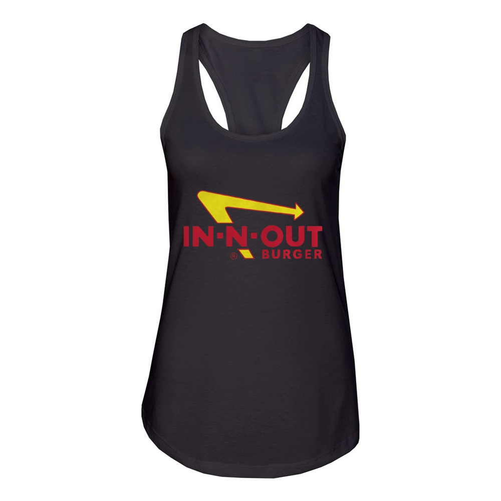 IN OUT BURGER MERCHANDISE Women's Racerback Tank