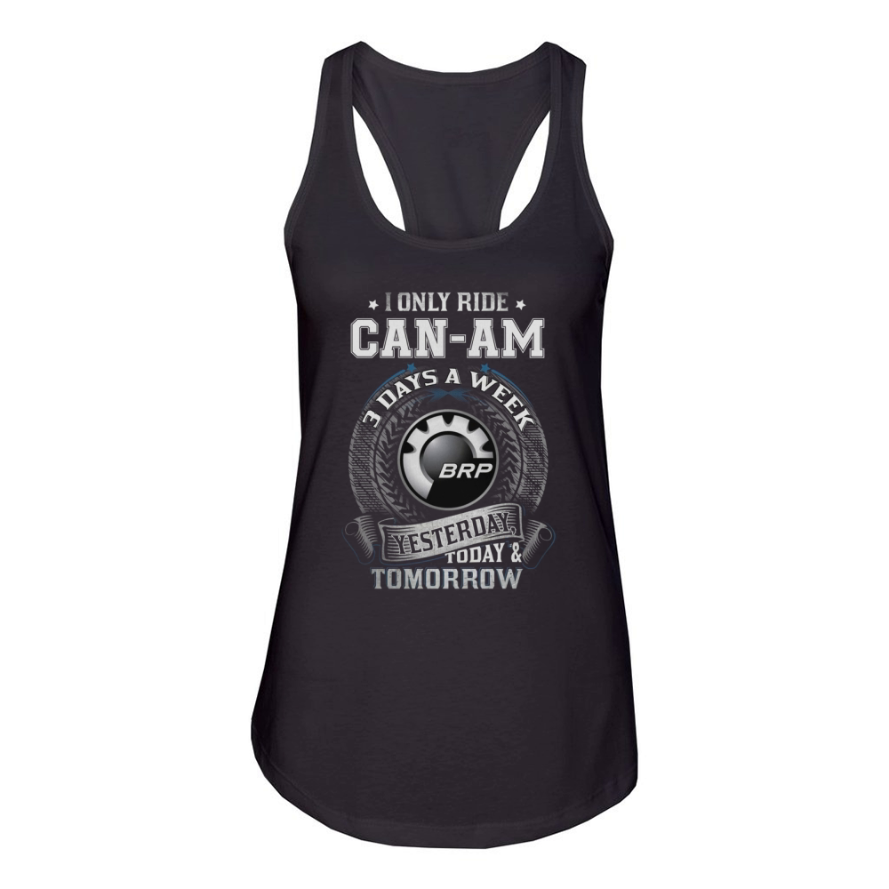 ONLY RIDE CAN-AM BRP Women's Racerback Tank