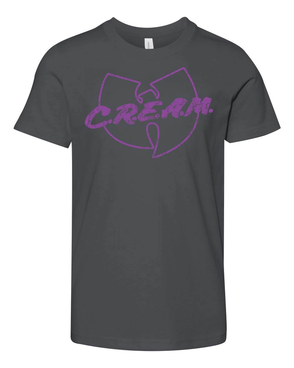 cream wutang purple Youth Unisex Jersey Tee