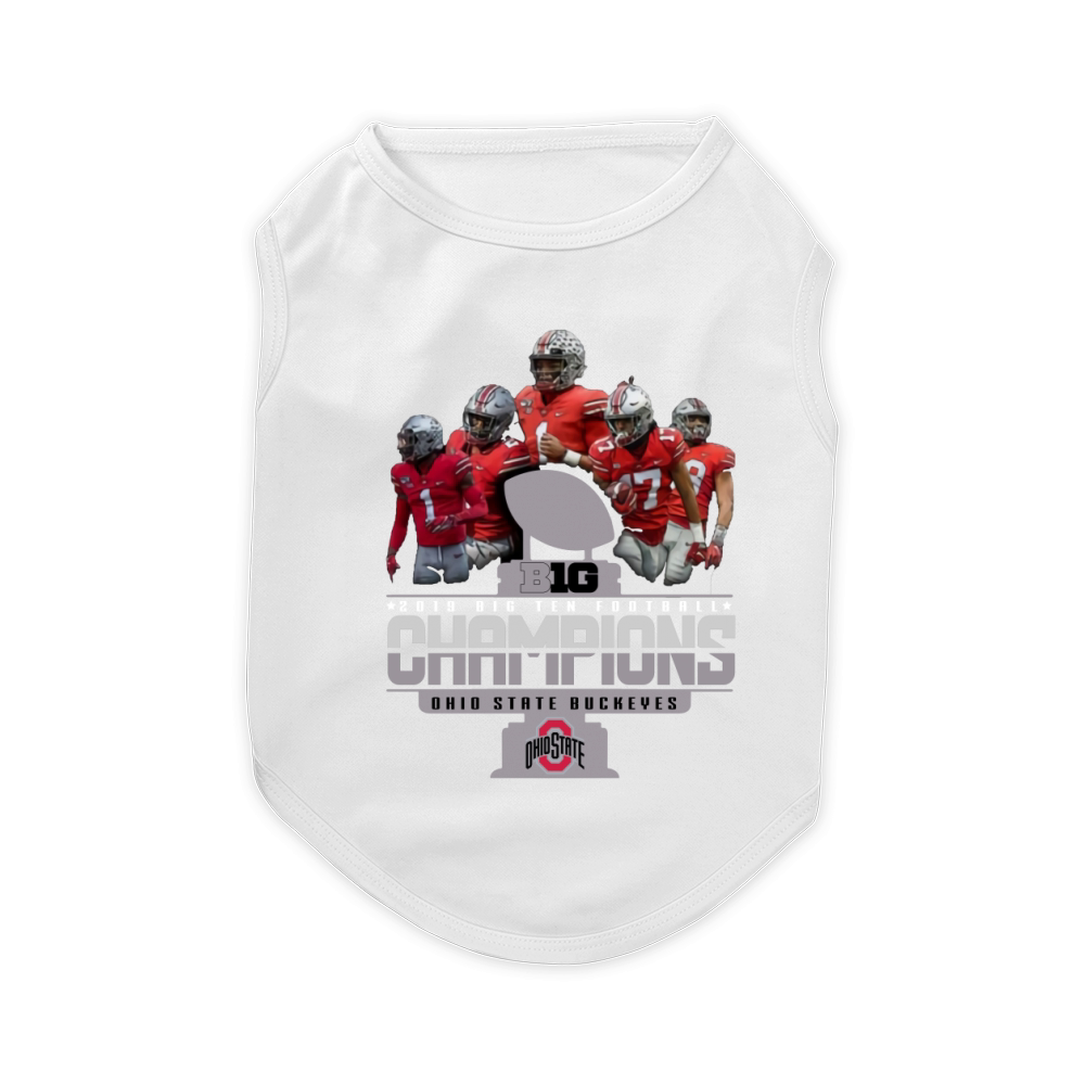 Big 2019 Big Ten Football Champions Ohio State Buckeyes shirt Pet T-Shirt