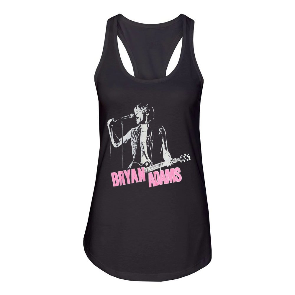 1983 Bryan Adams Cuts Like A Knife Women's Racerback Tank