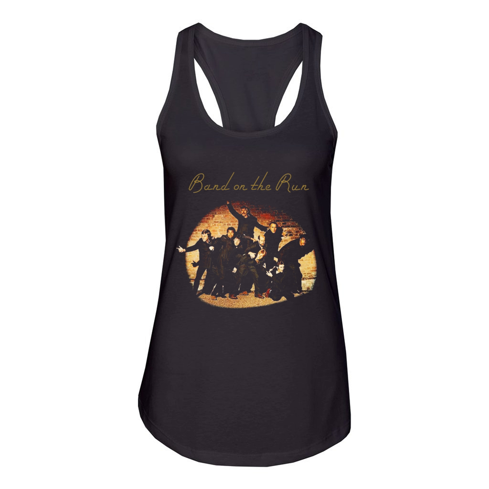 BAND ON THE RUN Women's Racerback Tank
