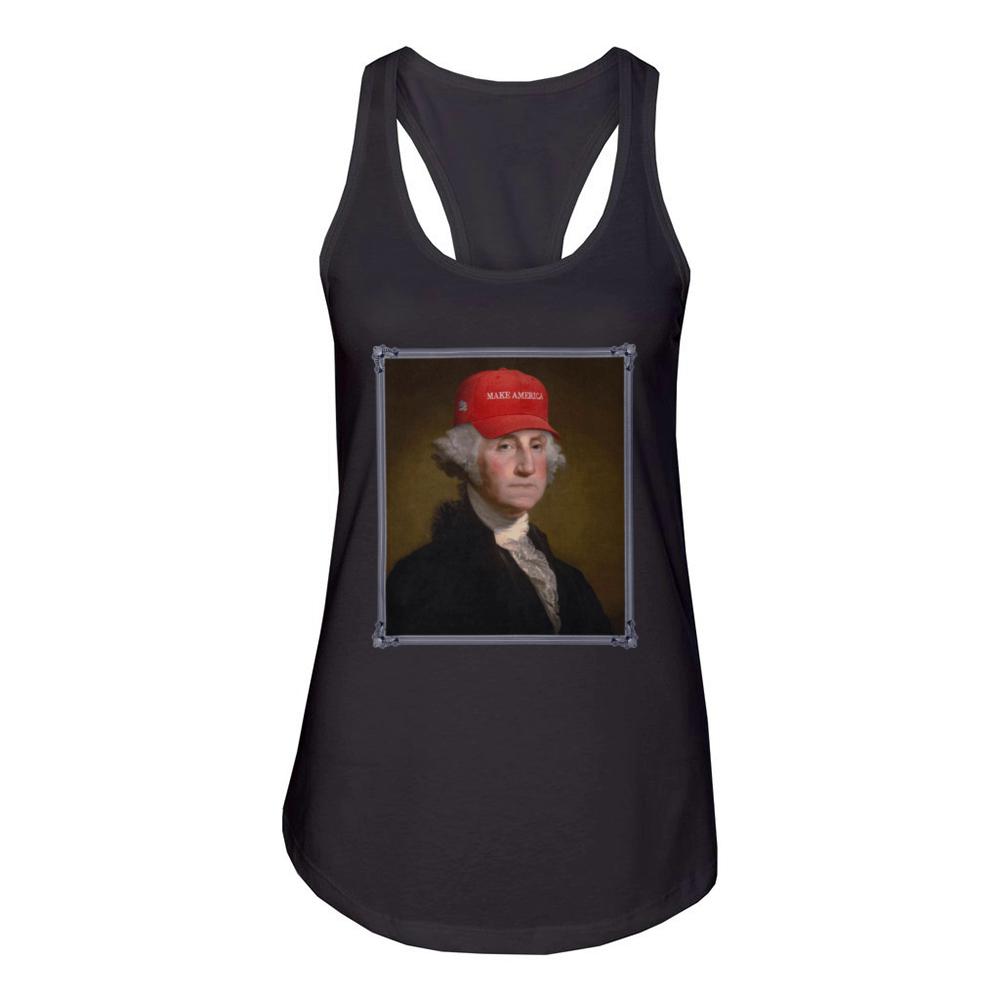 George Washington - Make America Women's Racerback Tank