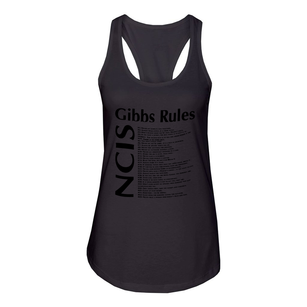 Gibbs-rules Women's Racerback Tank