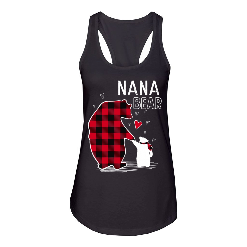 Nana Bear Women's Racerback Tank