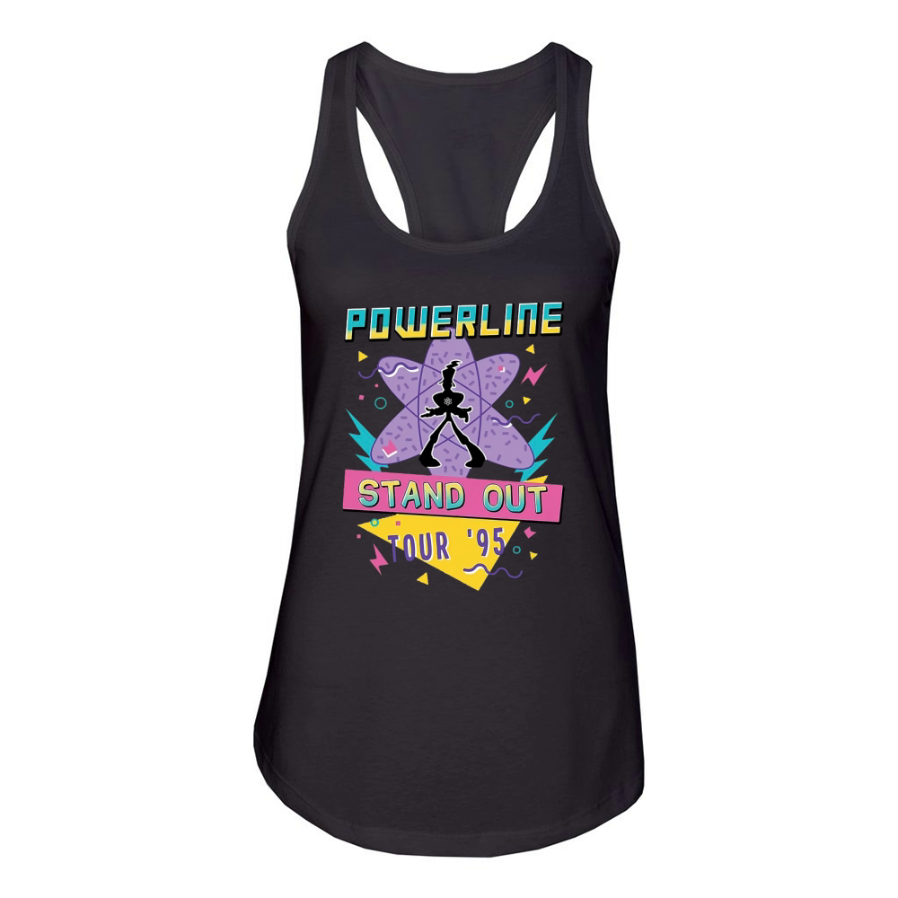 Powerline stand out tour 95' Women's Racerback Tank