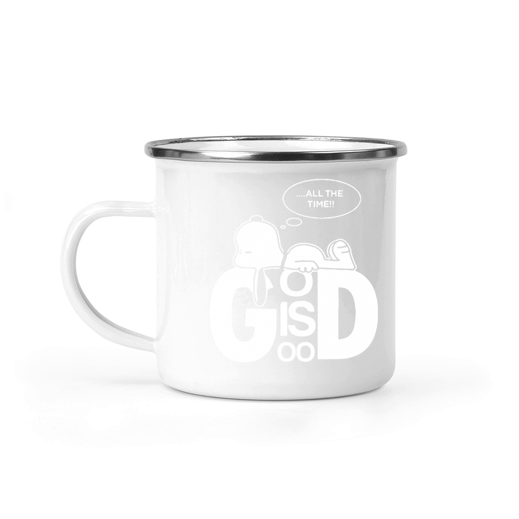 Snoopy all the time god is good shirt hoodie sweater tshirt Camping Mug