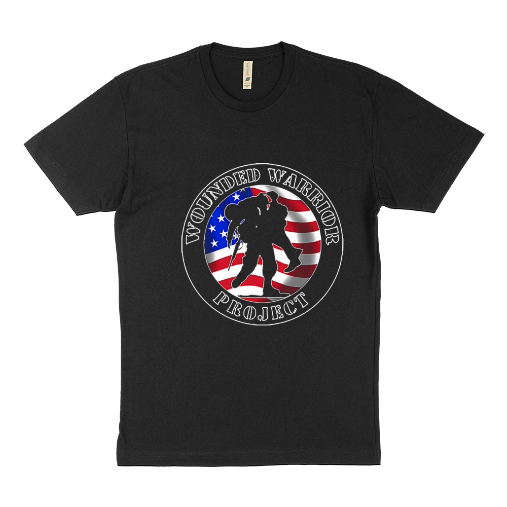 Wounded Warrior Project American Flag shirt Sustainable T-Shirt