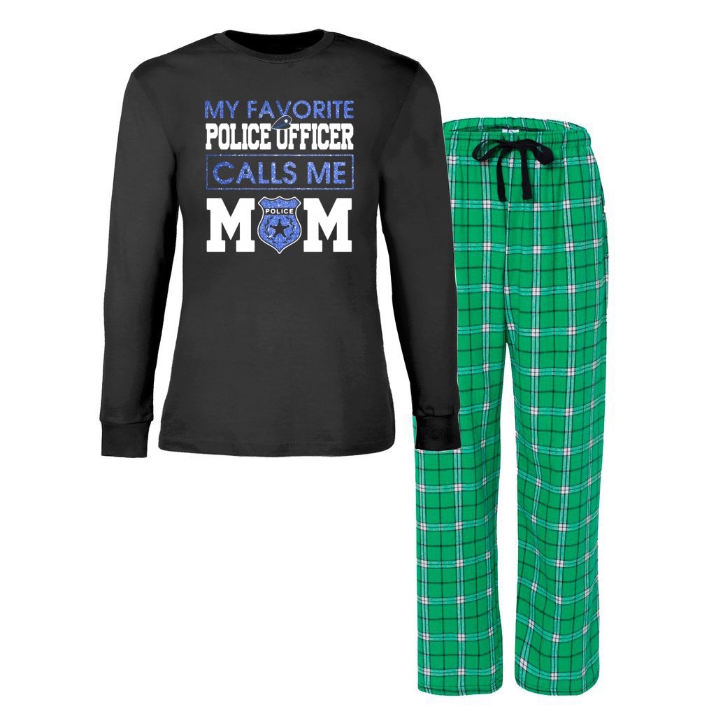 My Favorite Police Officer Calls Me Mom- Mother's Day Gift Premium T-Shirt
