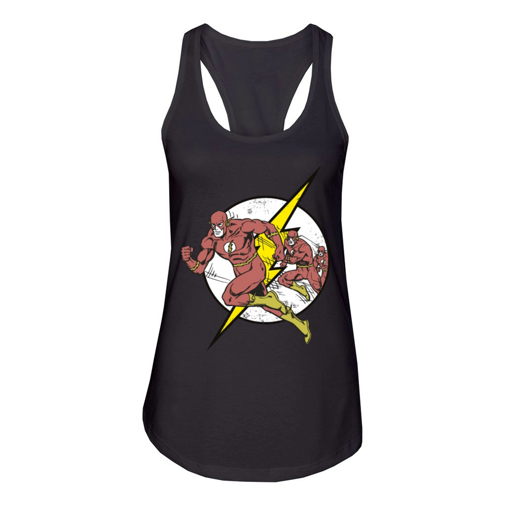 DC Comics Originals The Flash Running Women's Racerback Tank