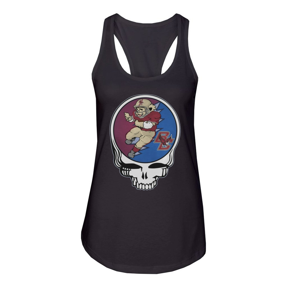 GratefulDead Boston College Eagles Women's Racerback Tank