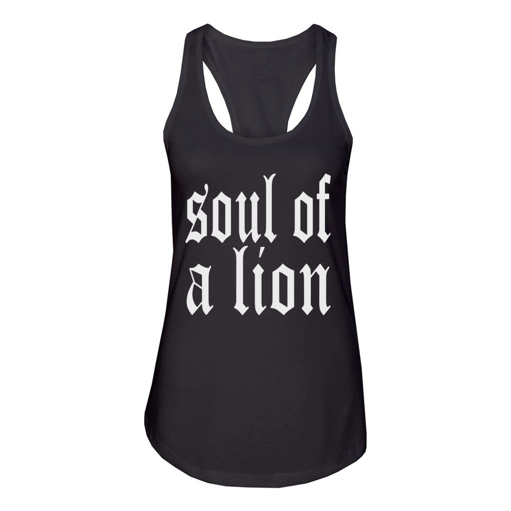 Warrior Soul of a Lion Women's Racerback Tank