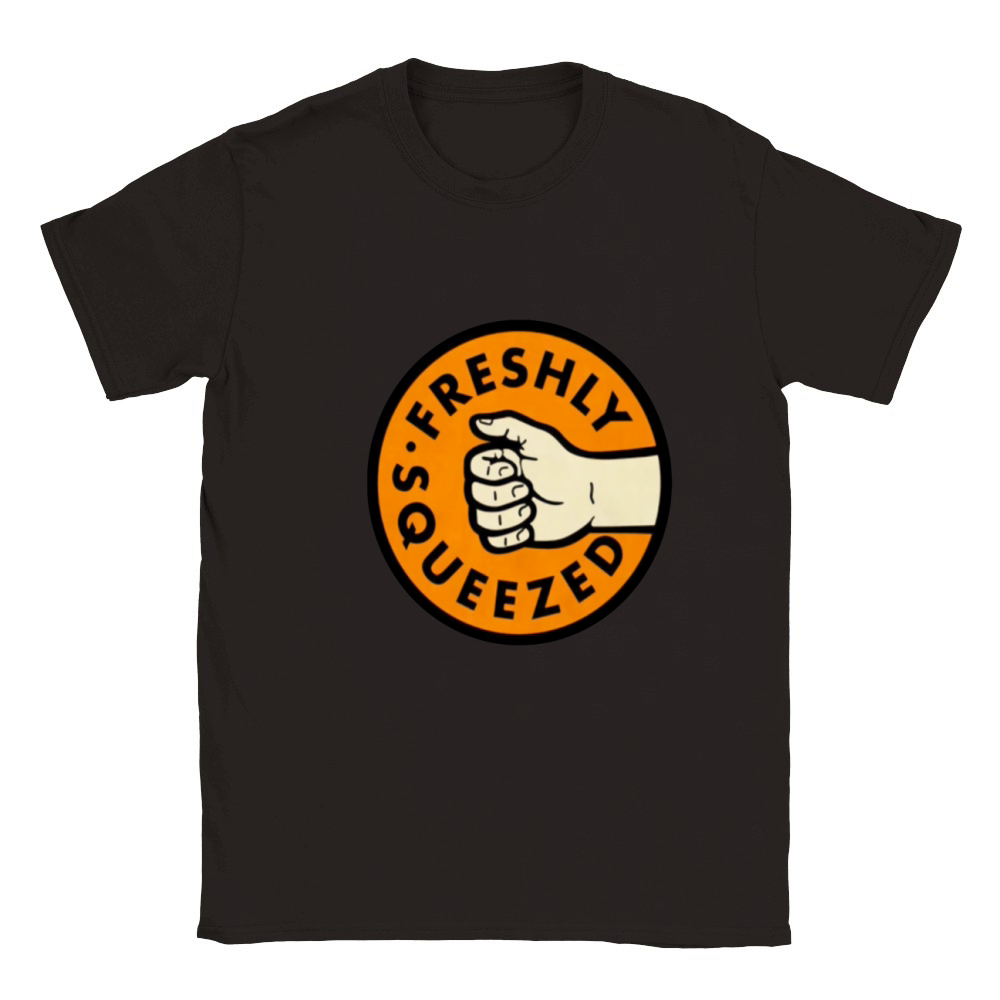 Orange Cassidy Freshly Squeezed Logo Classic Kids Crewneck T-shirt