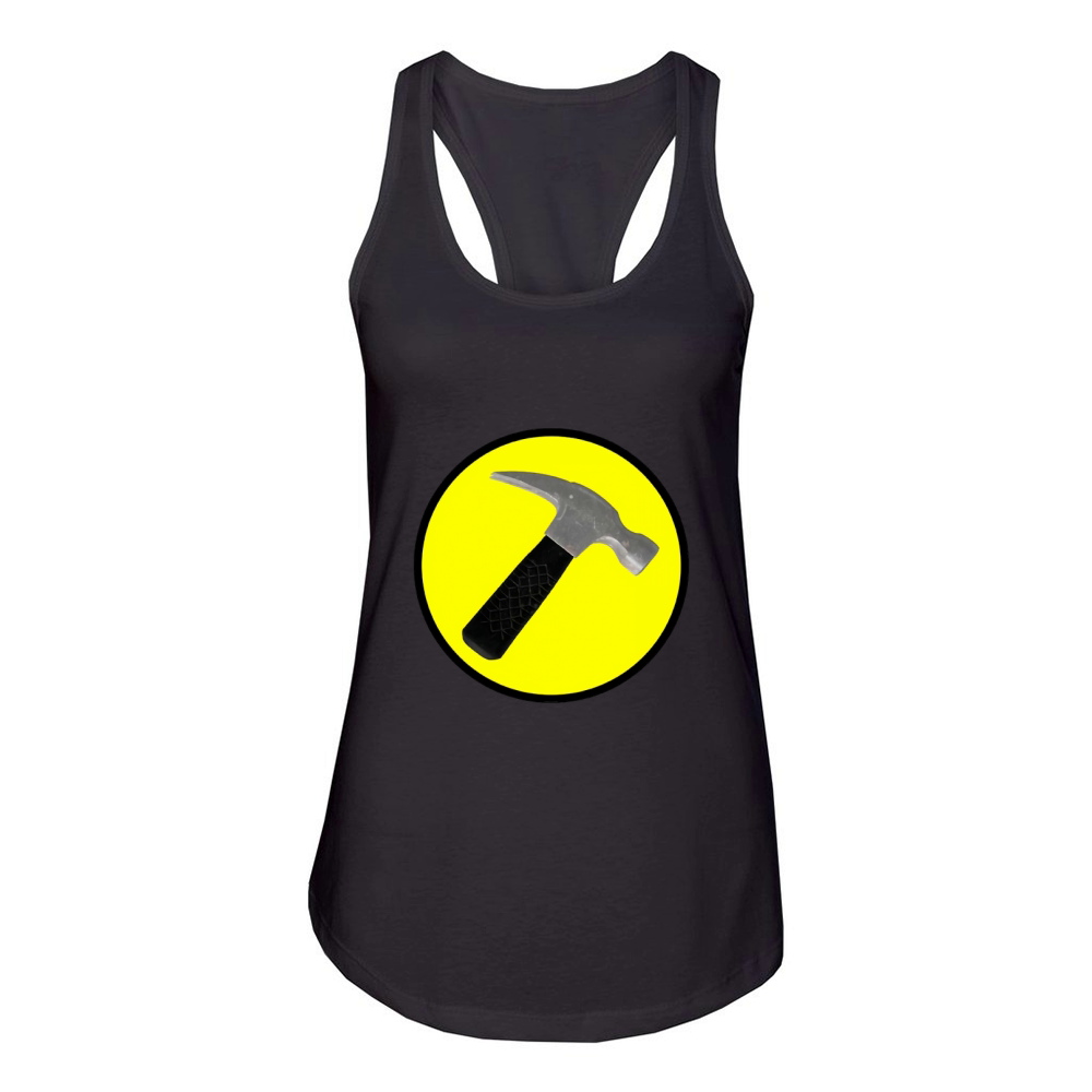 Captain Hammer Logo Women's Racerback Tank