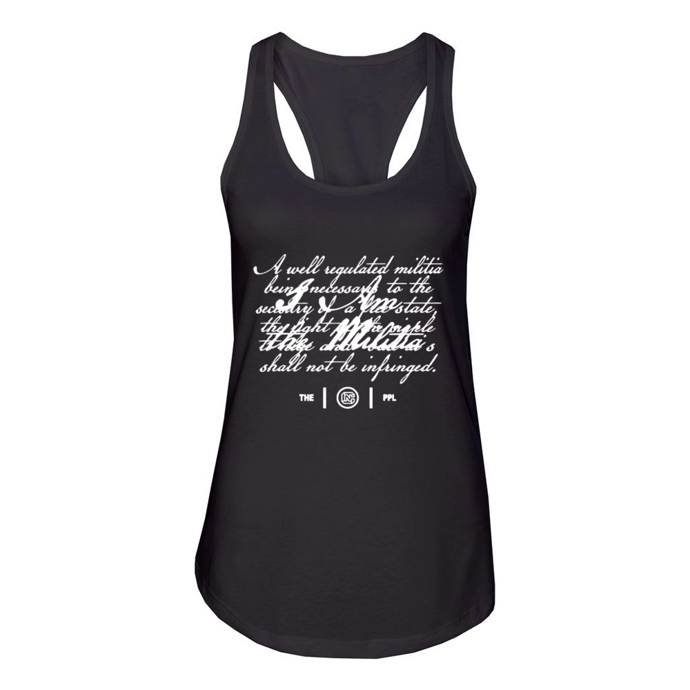 Colion Noir Merch I Am The Militia Hoodie Women's Racerback Tank
