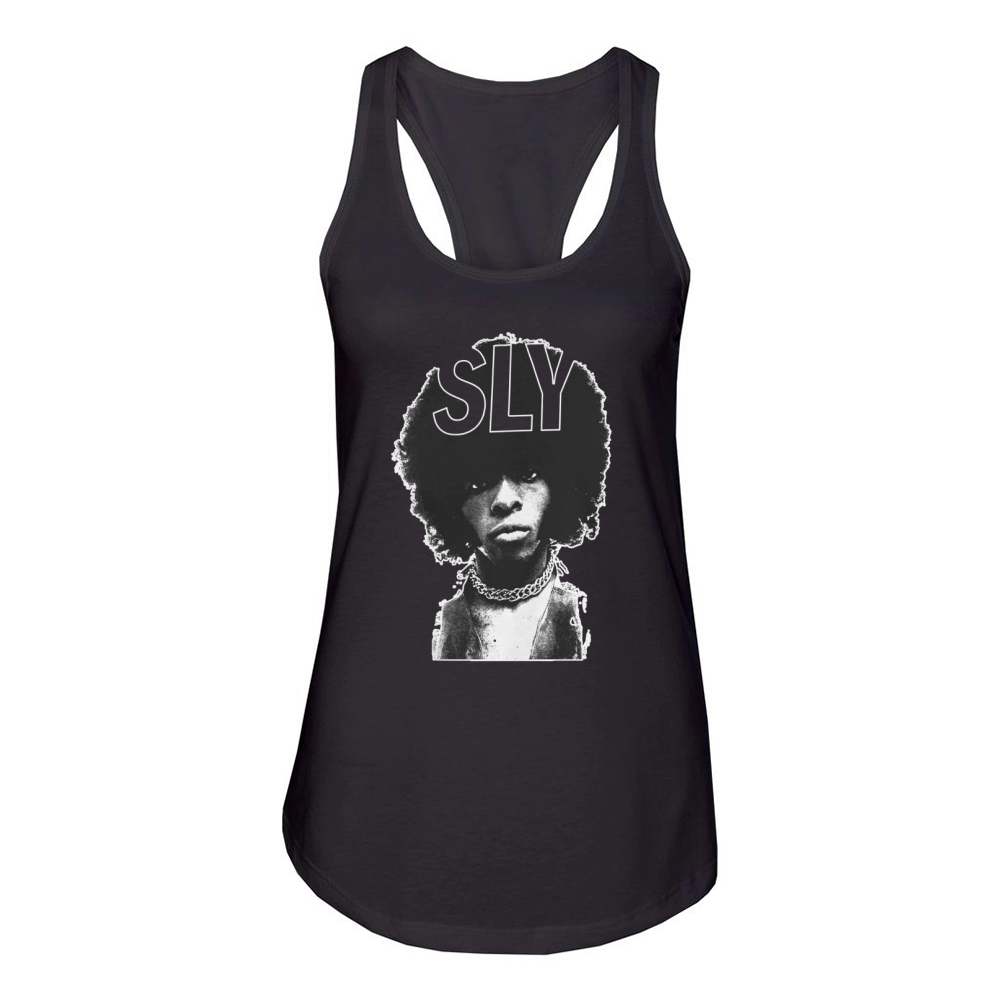 SLy Stone Portrait T-Shirt Women's Racerback Tank