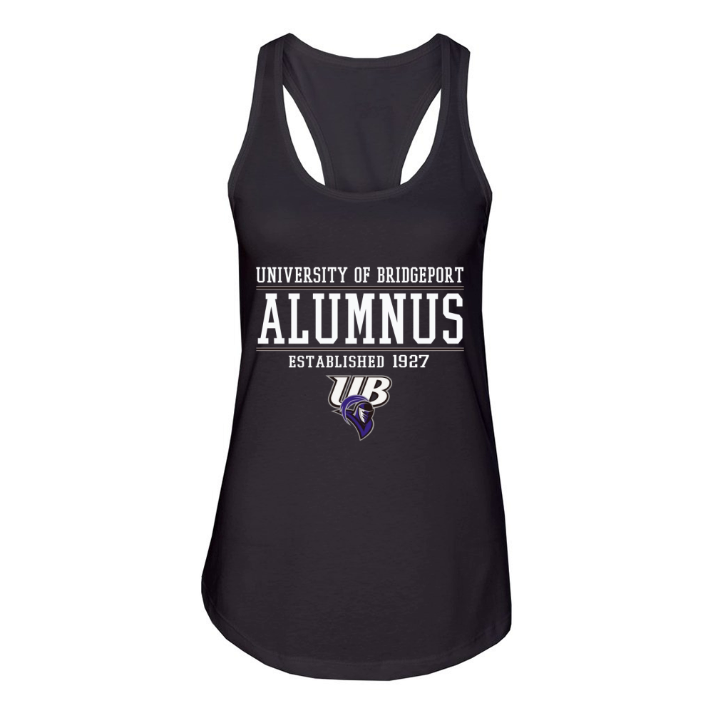 University of Bridgeport  Alumnus established 1927 Women's Racerback Tank