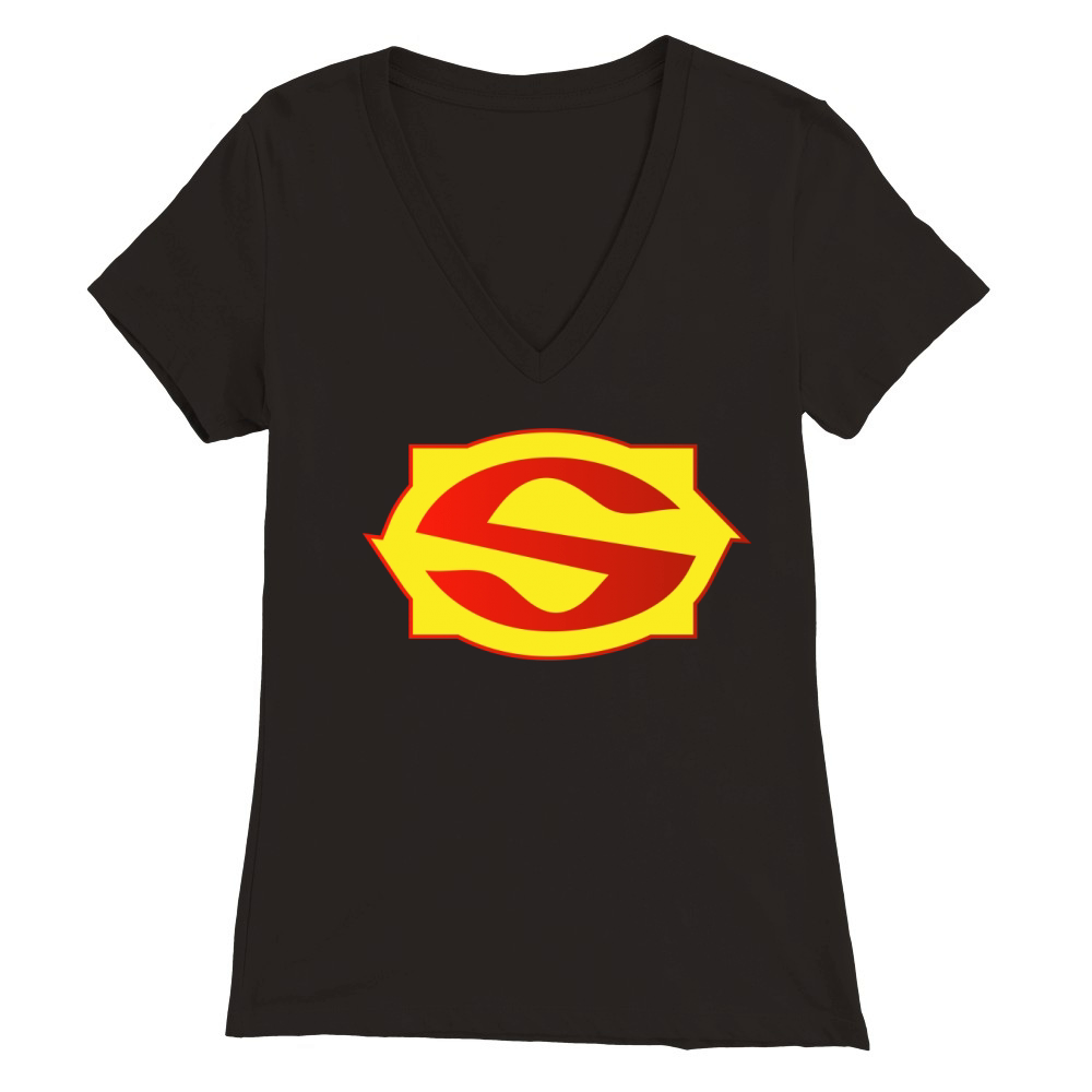 Captain Sauce Premium Womens V-Neck T-shirt