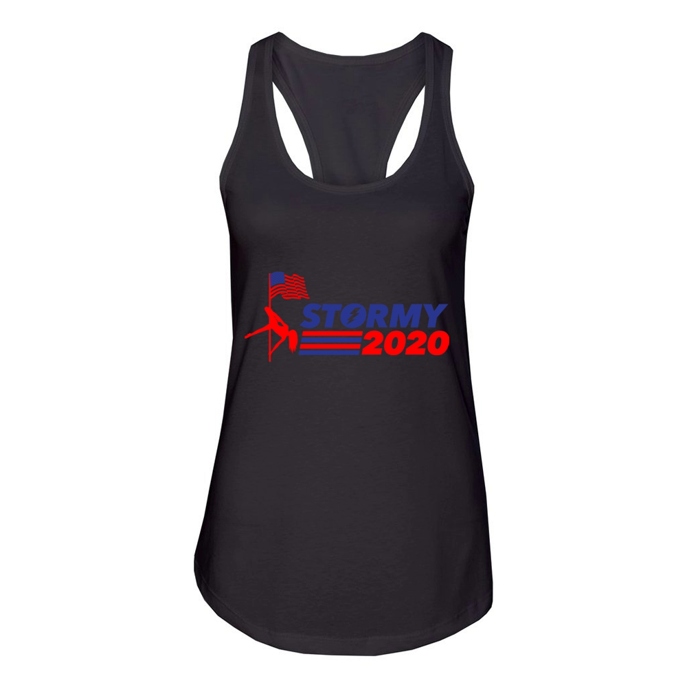 Stormy 2020 Stormy Daniels Anti Trump Women's Racerback Tank