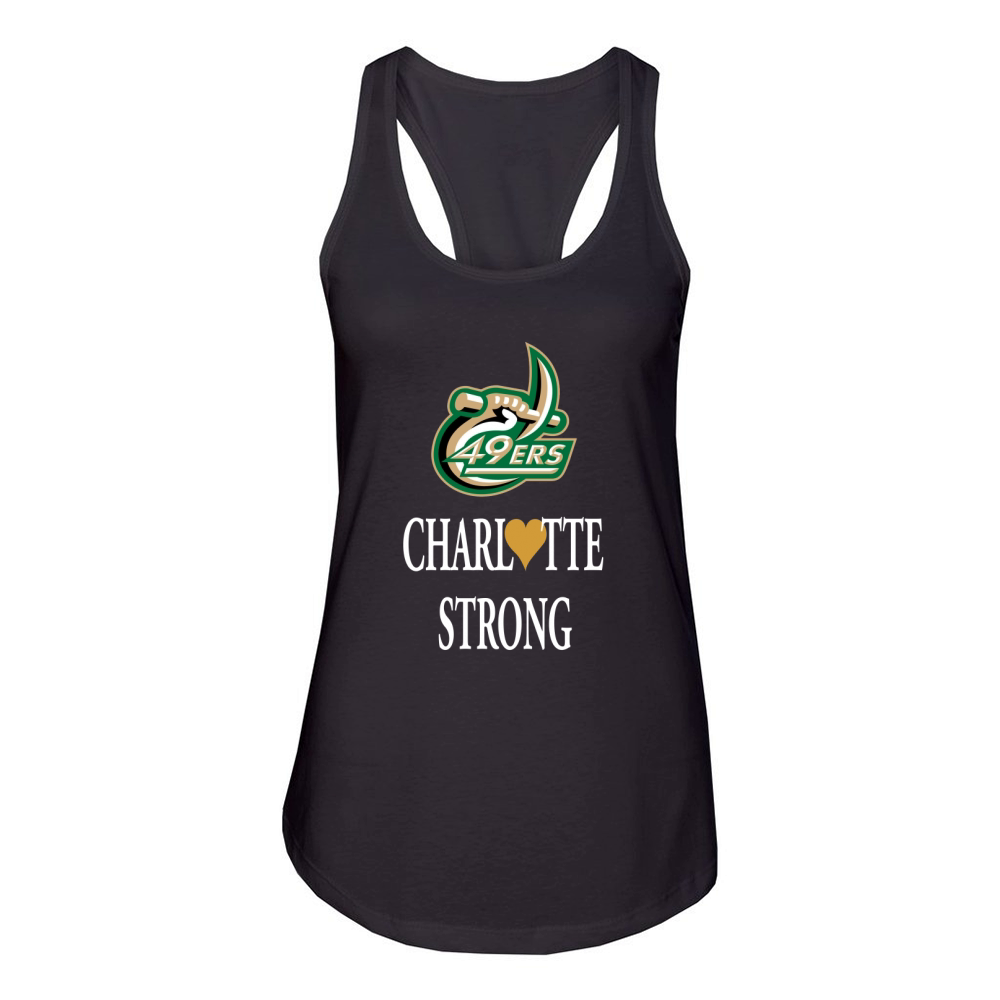 UNCC 49er Charlotte Strong Women's Racerback Tank