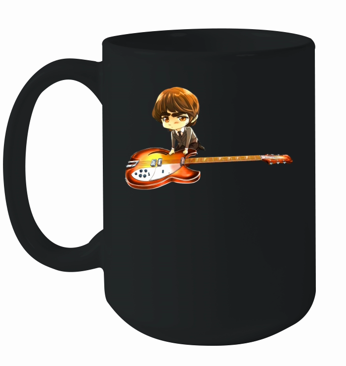 george harrison chibi Ceramic Mug