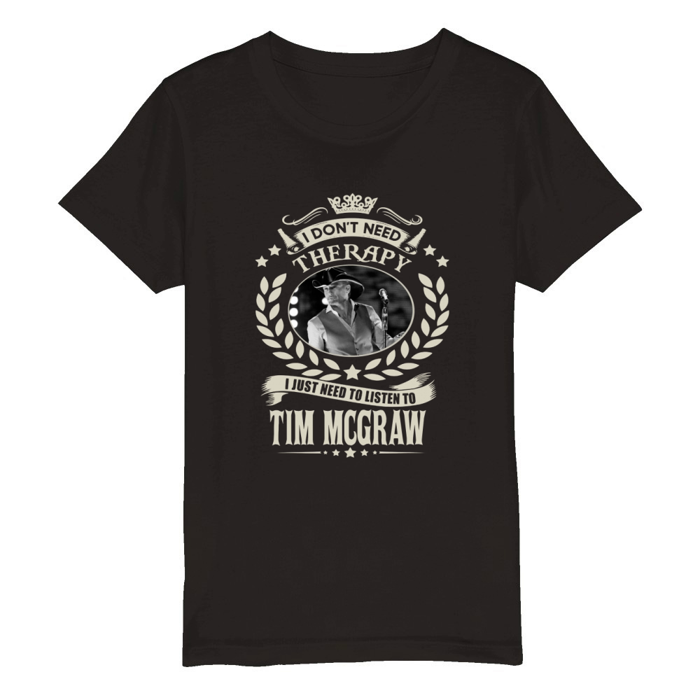 TIM MCGRAW Organic Kids Crewneck T-shirt
