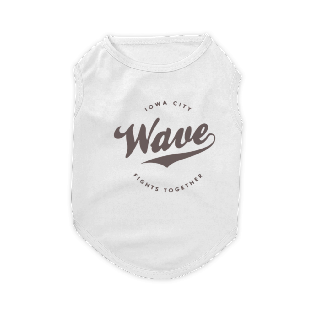 The Iowa Wave 2019 Iowa City Fights Together Shirt Pet T-Shirt