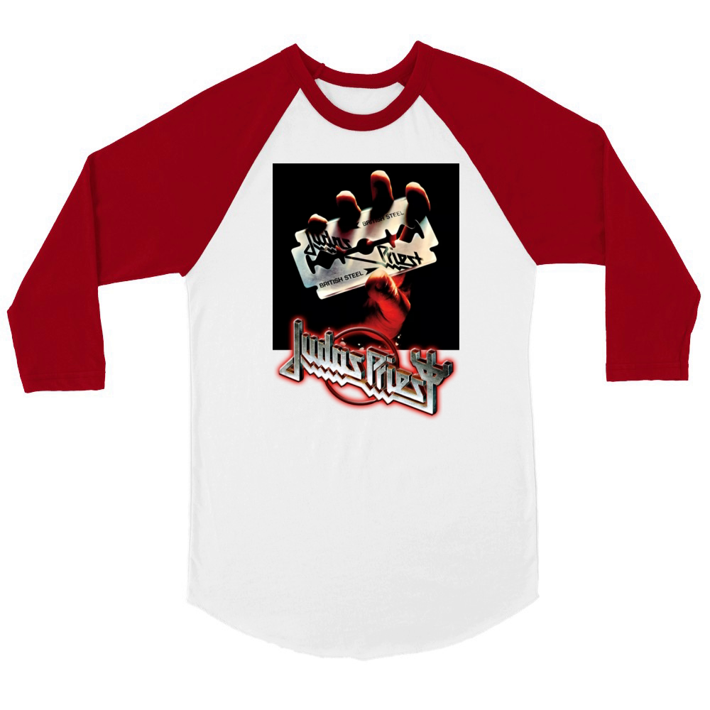 Judas Priest Unisex ¾ sleeve Raglan T-shirt