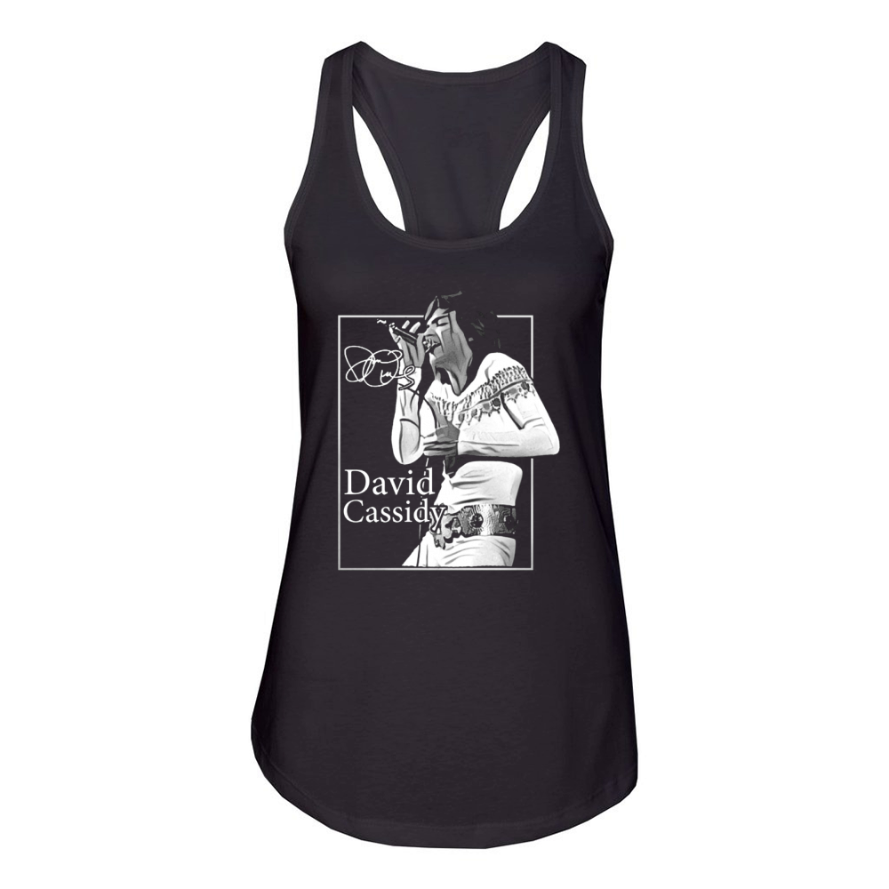 David Cassidy Women's Racerback Tank