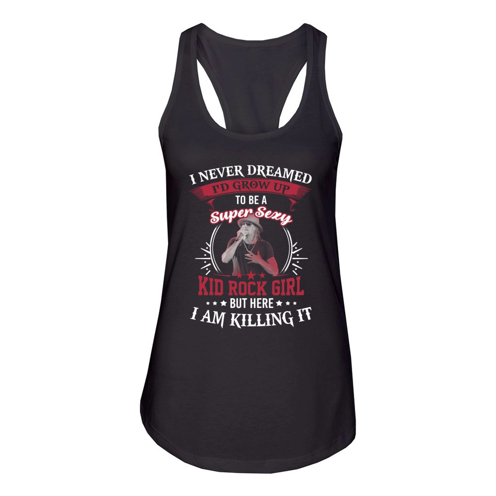Kid Rock Girl ! Women's Racerback Tank