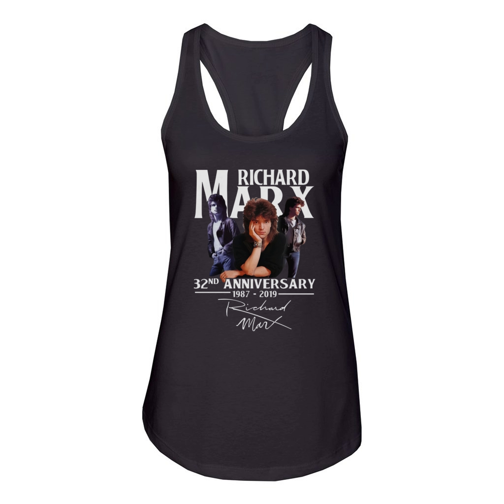Richard Marx 32nd anniversary 1987-2019 signature shirt Women's Racerback Tank