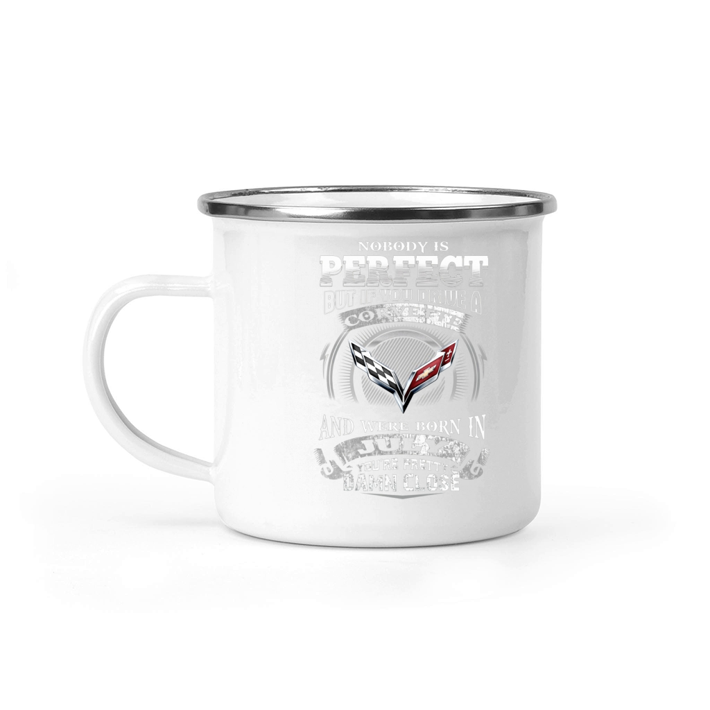 DRIVE A CORVETTE JULY Camping Mug