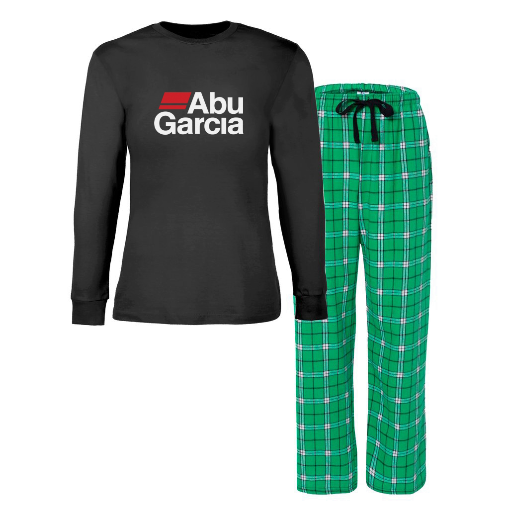 Abu Garcia - Mens Long Sleeve T-Shirt Women's Christmas Pajamas - Designed  by Edward Croes