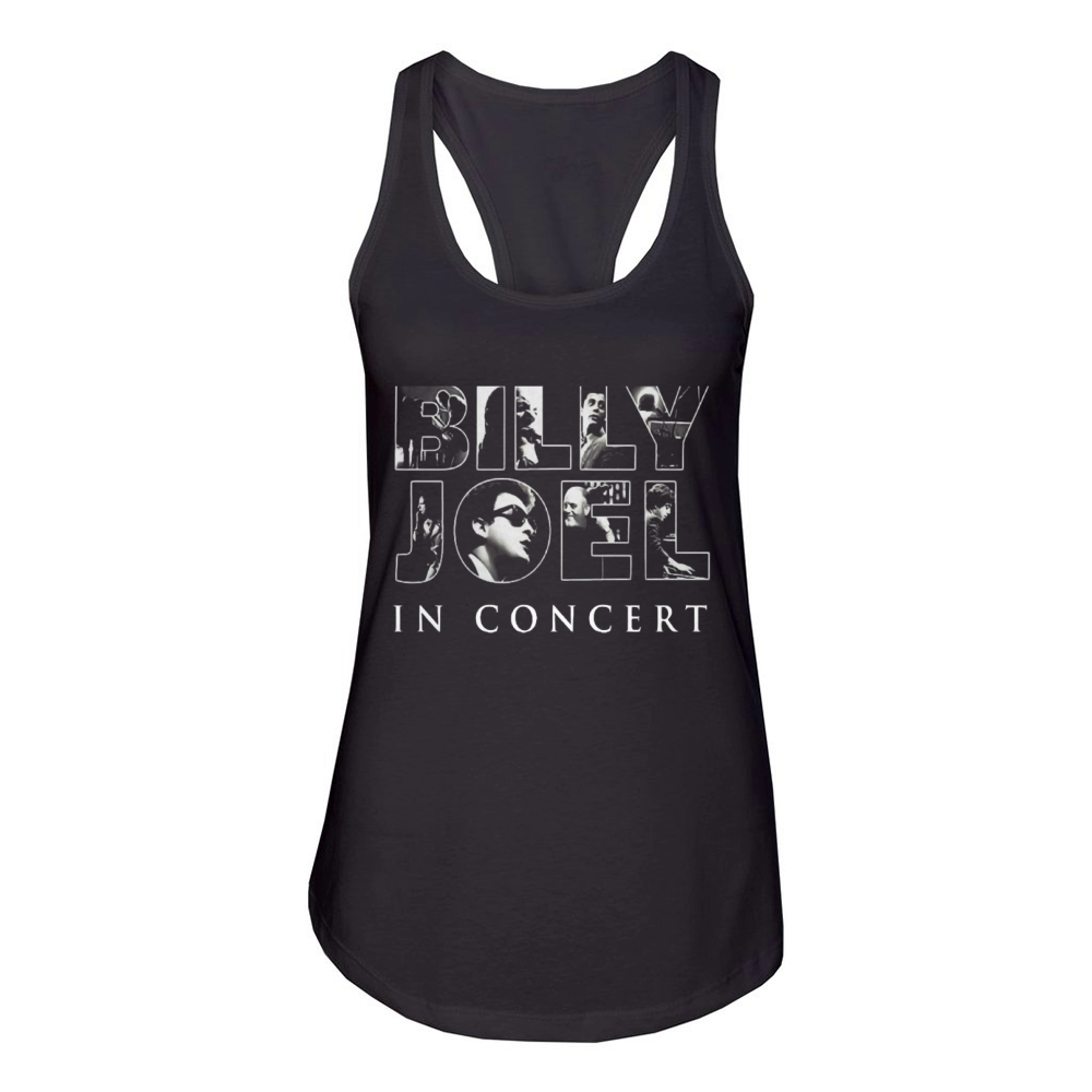 Billy Joel  In Concert TShirt Women's Racerback Tank