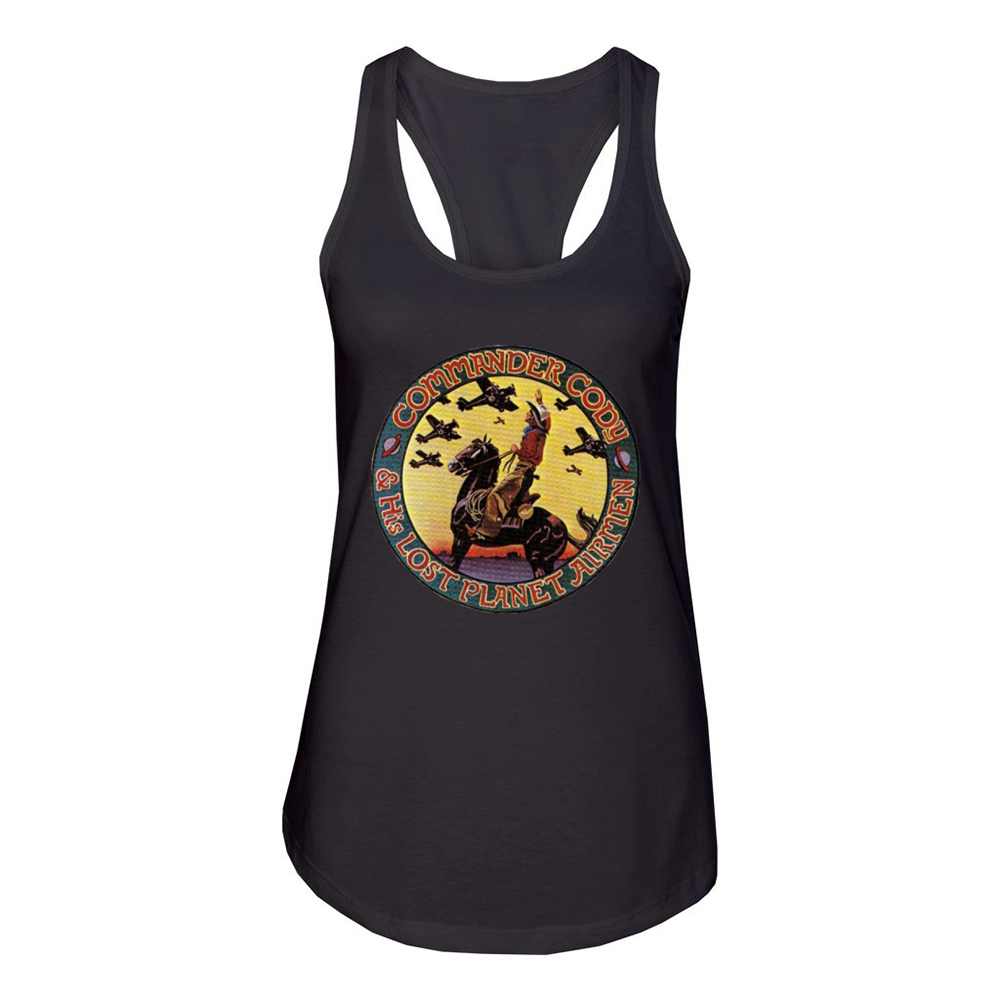 Commander Cody Tshirt Women's Racerback Tank