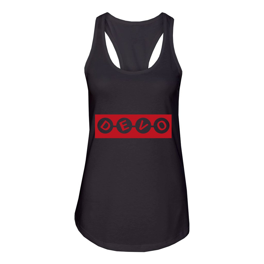 Devo band Tshirt Women's Racerback Tank