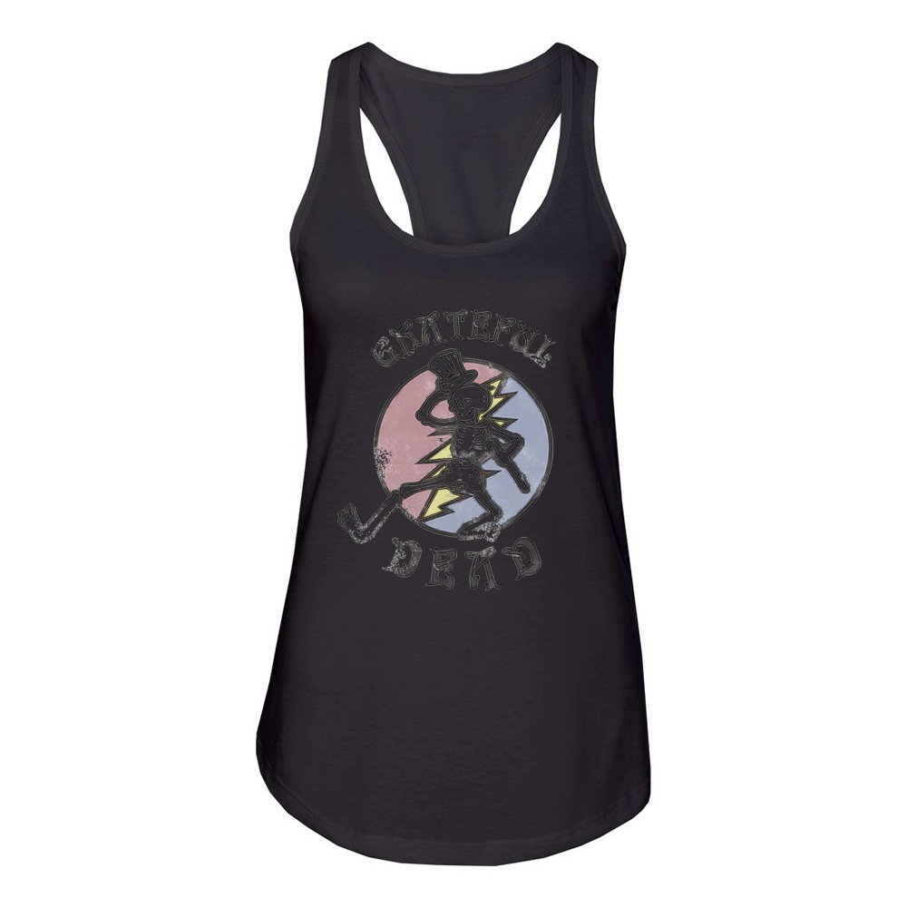 Grateful Dead Rock Funny Women's Racerback Tank