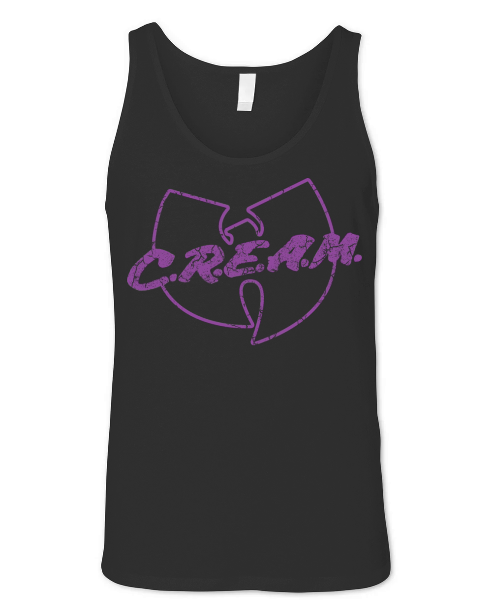 cream wutang purple Unisex Jersey Tank