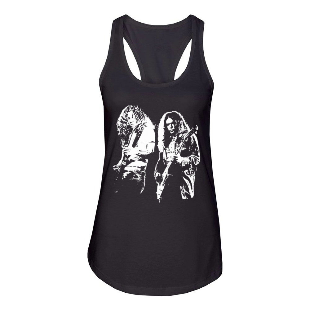 Gary Rossington Allen Collins rocker Legend crazy no name shirt Women's Racerback Tank