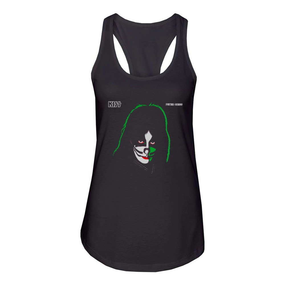 KISS  1978 Peter Criss TShirt Women's Racerback Tank
