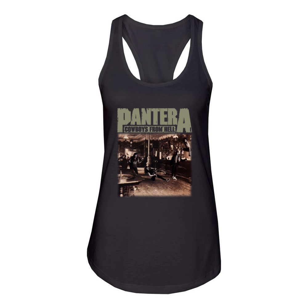 PANTERA COWBOYS FROM HELL Women's Racerback Tank