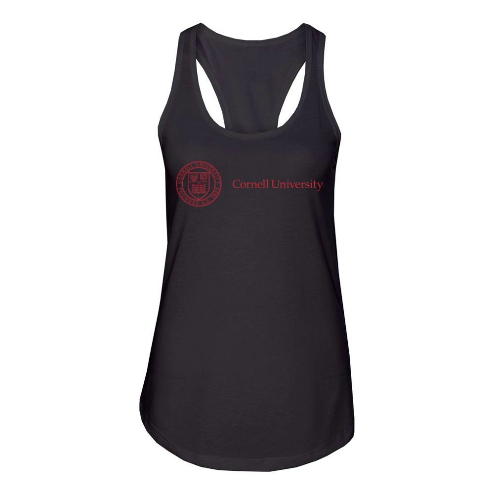 Simple Logo Cornell University 2020 Women's Racerback Tank