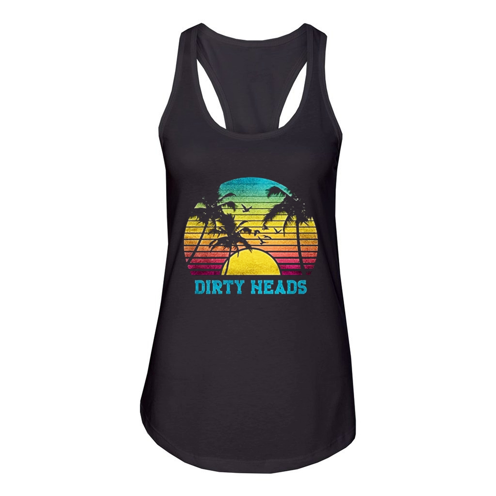 Sunset Dirty Heads Women's Racerback Tank