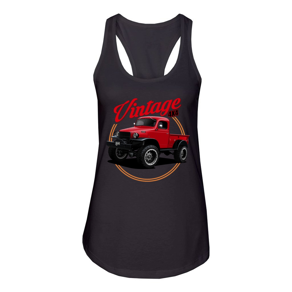 Vintage Wagon Women's Racerback Tank